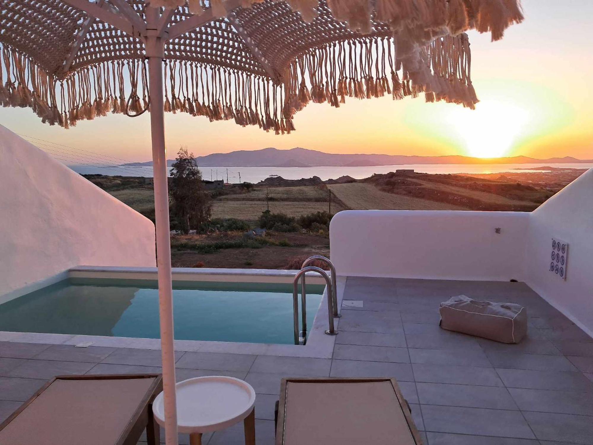 Ariadne'S Crown Luxury Suites With Private Pool Vívlos Eksteriør bilde
