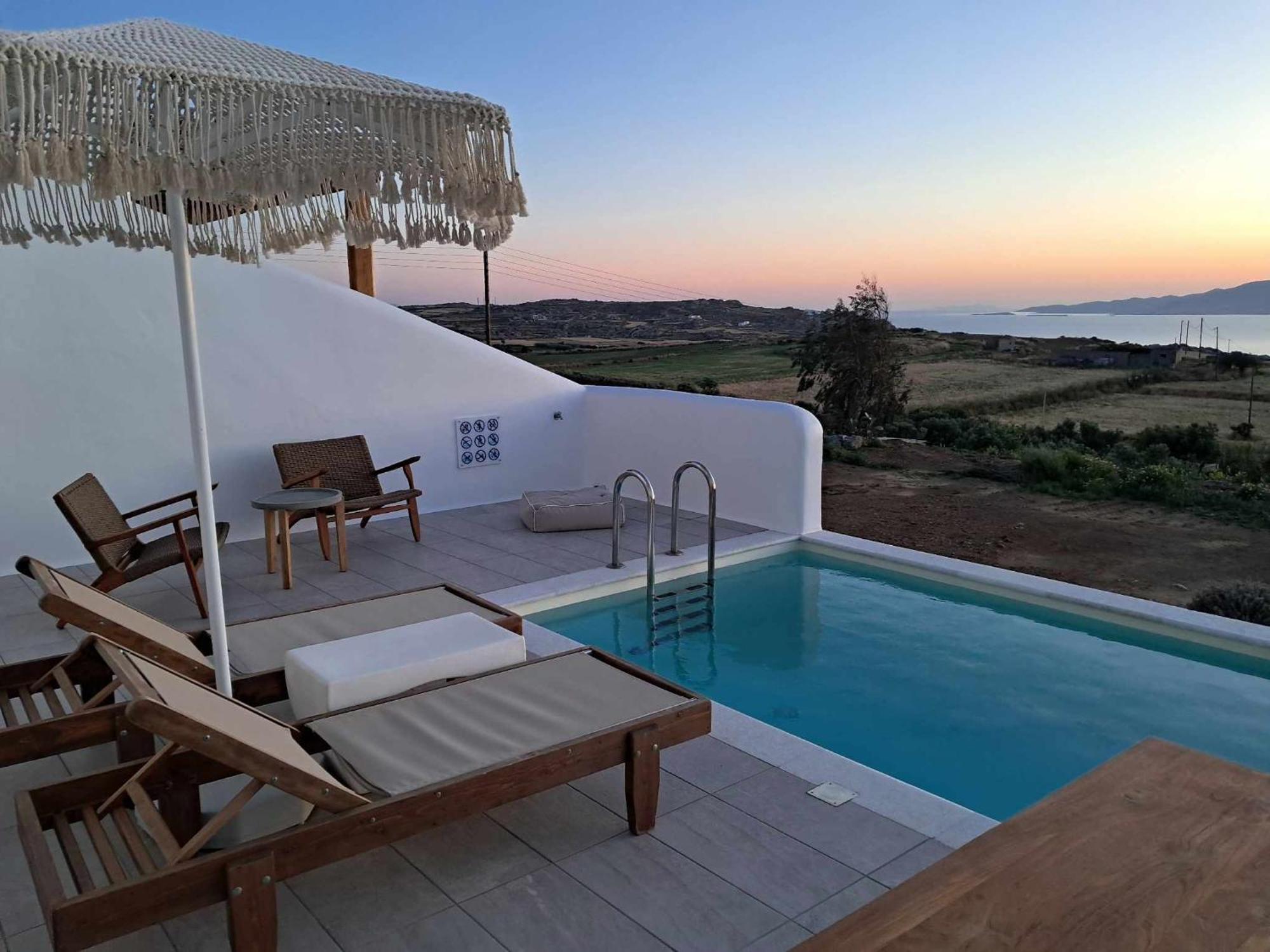 Ariadne'S Crown Luxury Suites With Private Pool Vívlos Eksteriør bilde