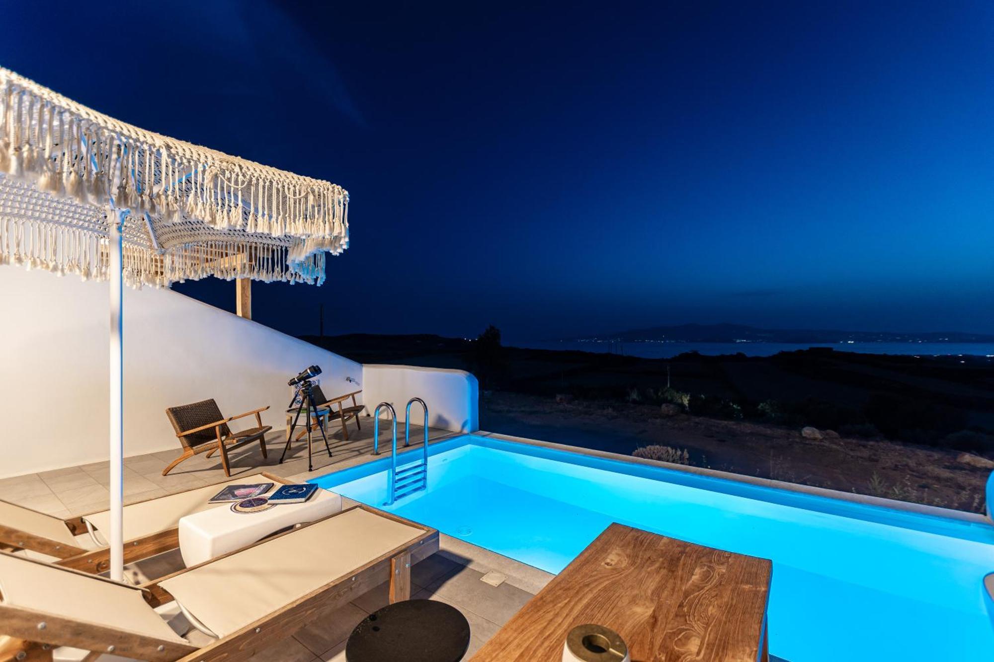 Ariadne'S Crown Luxury Suites With Private Pool Vívlos Eksteriør bilde
