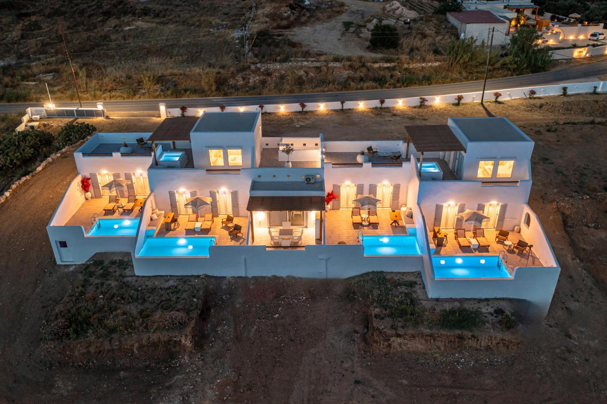 Ariadne'S Crown Luxury Suites With Private Pool Vívlos Eksteriør bilde